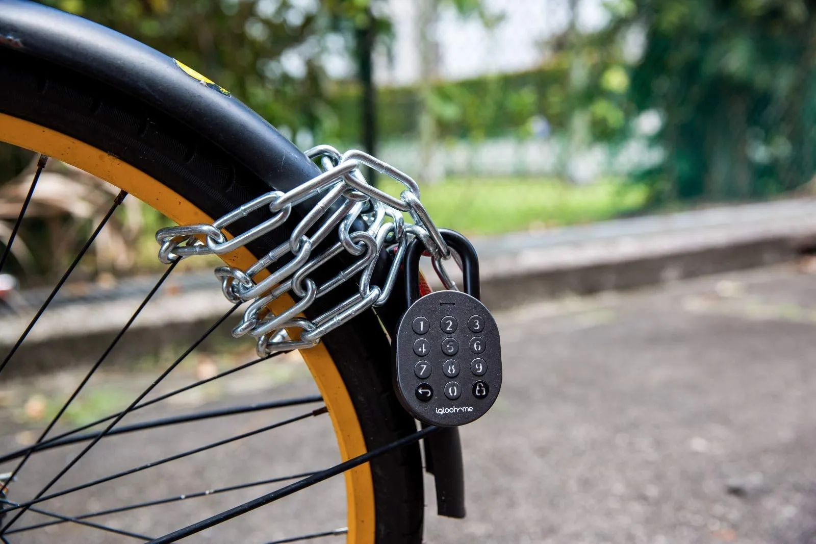 Igloo smart padlocks for bike rental