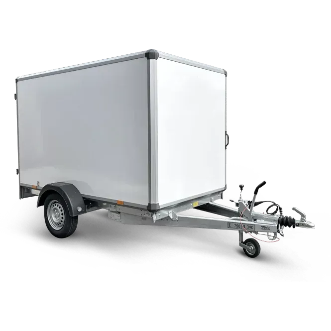 Trailer for unmanned rental