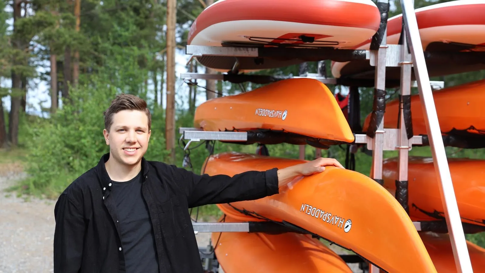 Mobile self-service kayak rental - Kajup