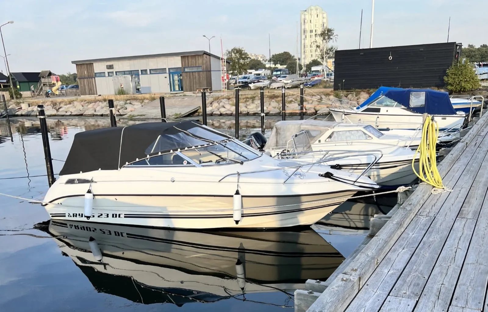 Self-service booking system for boat rental service