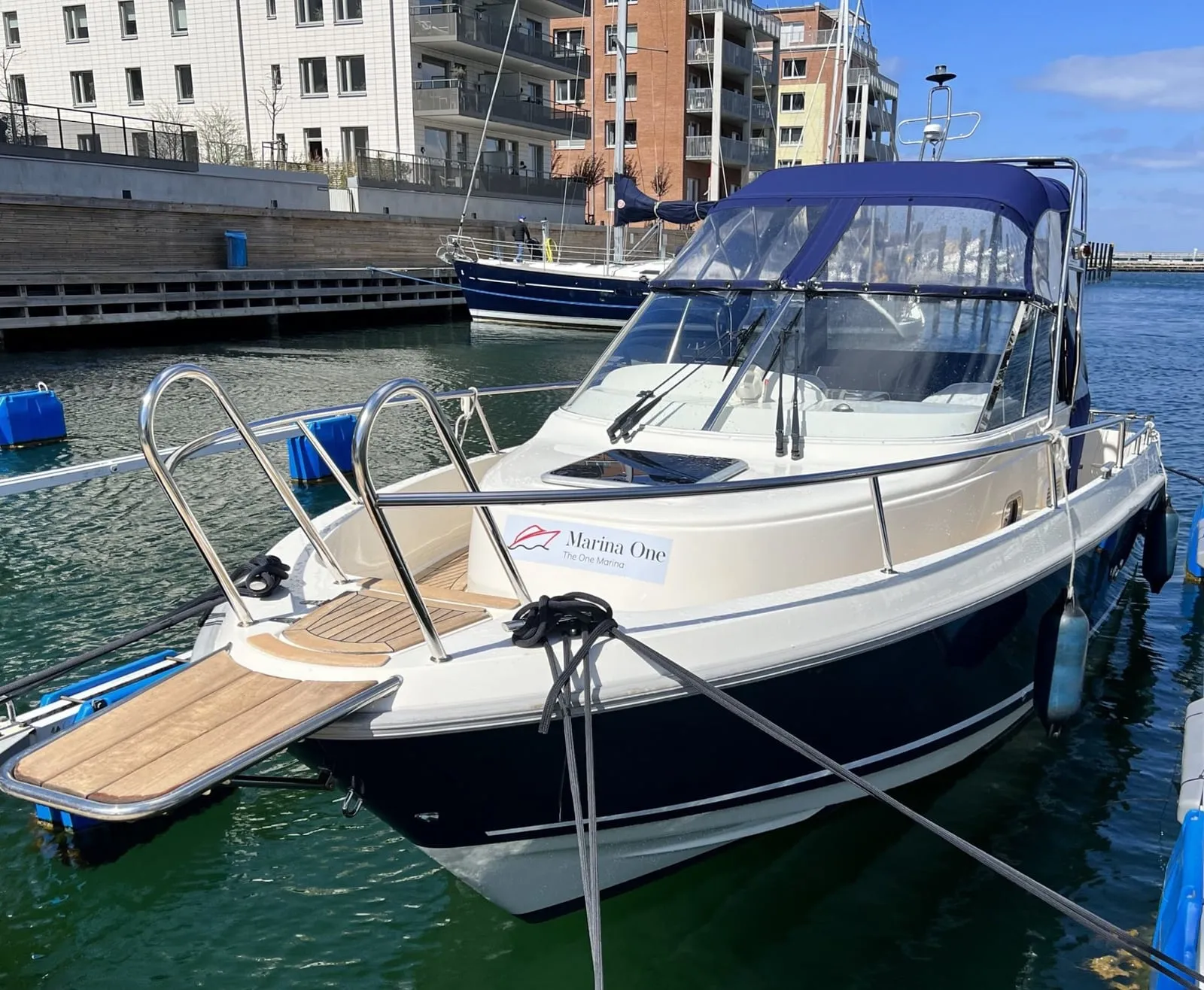 Self-service booking system for boat rental service
