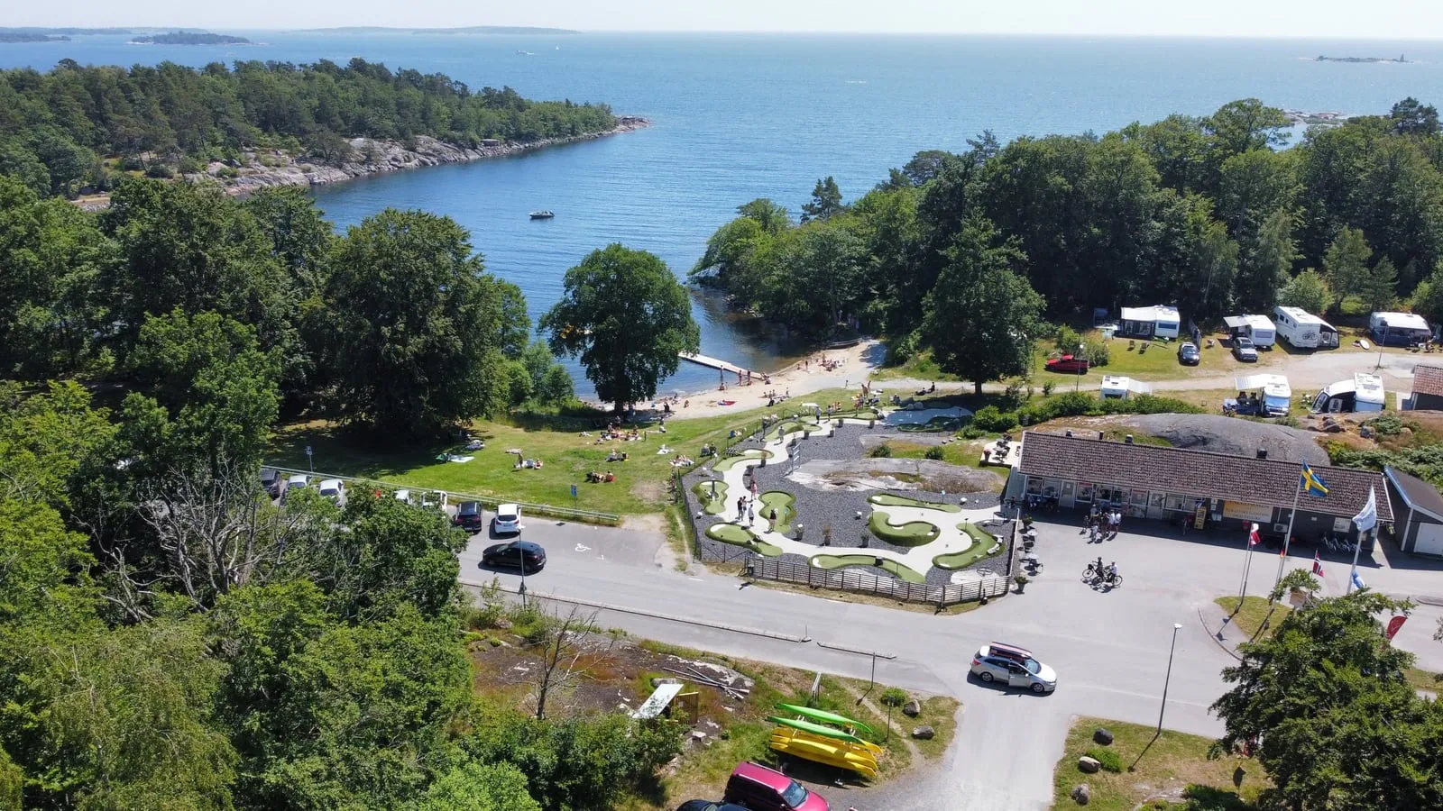 Self-Service Kayak Rental at Kollevik Camping