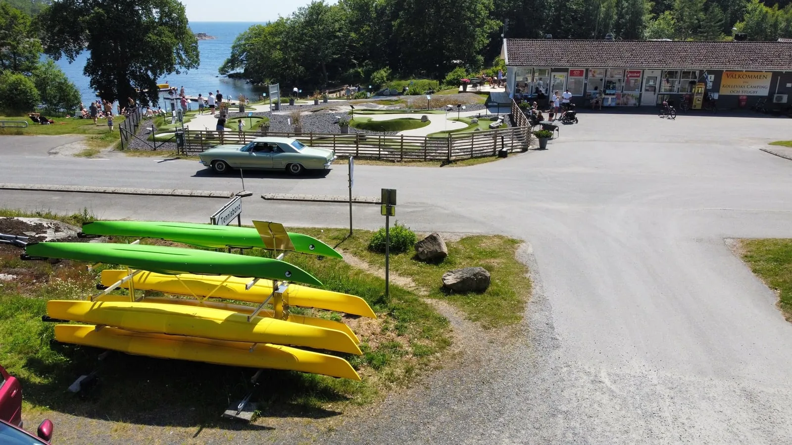 Self-Service Kayak Rentals at Camping sites